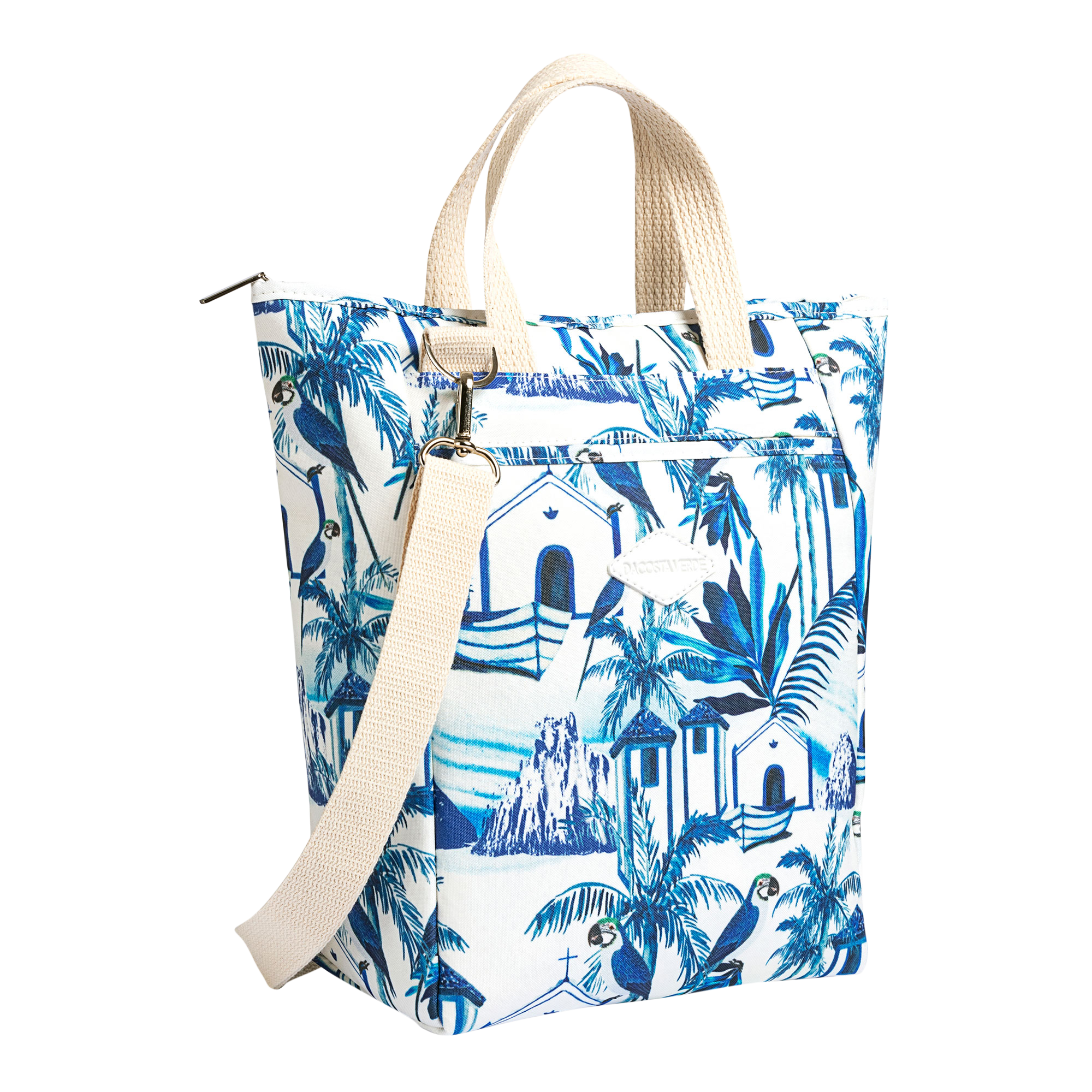 blue tote bags
