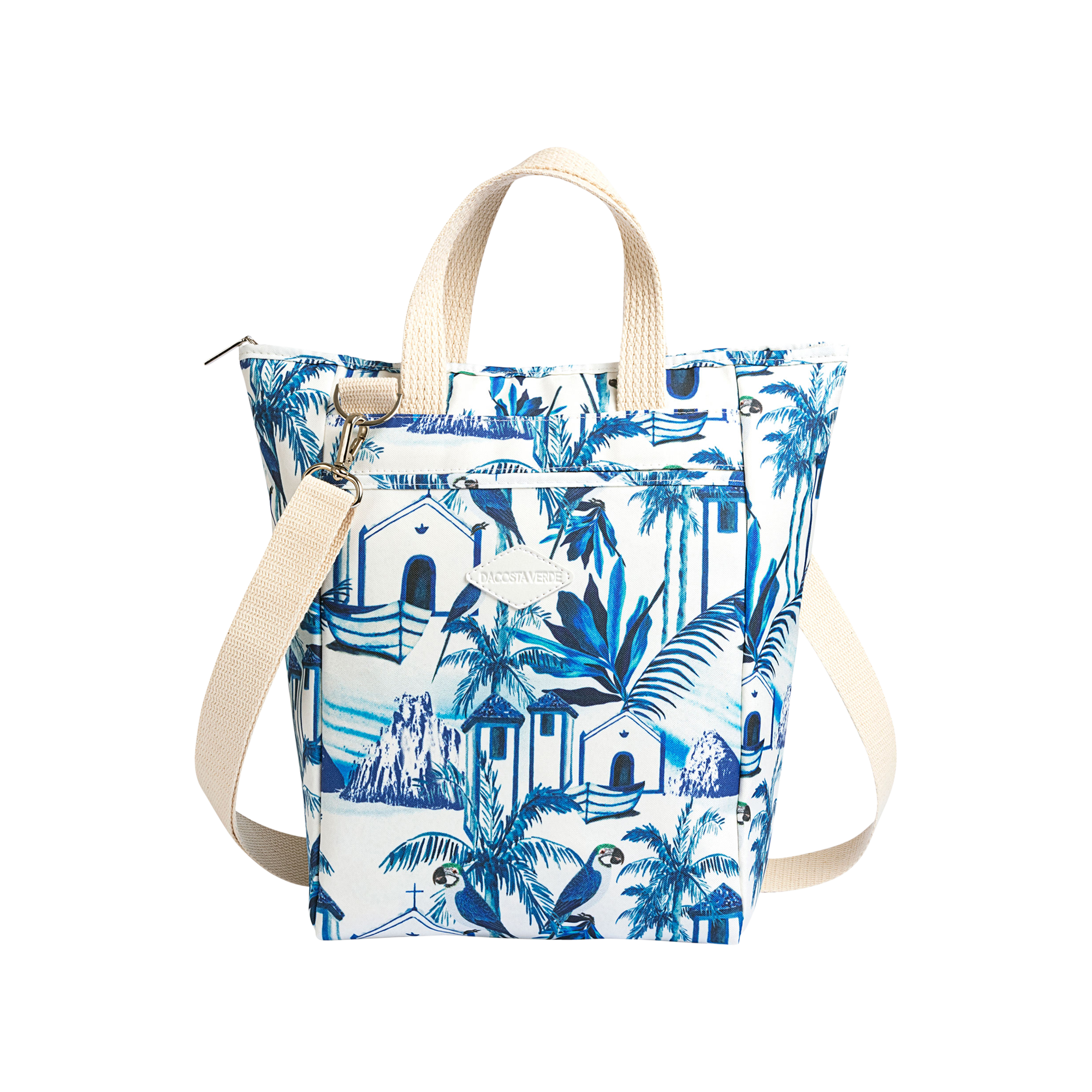 the tote bag blue