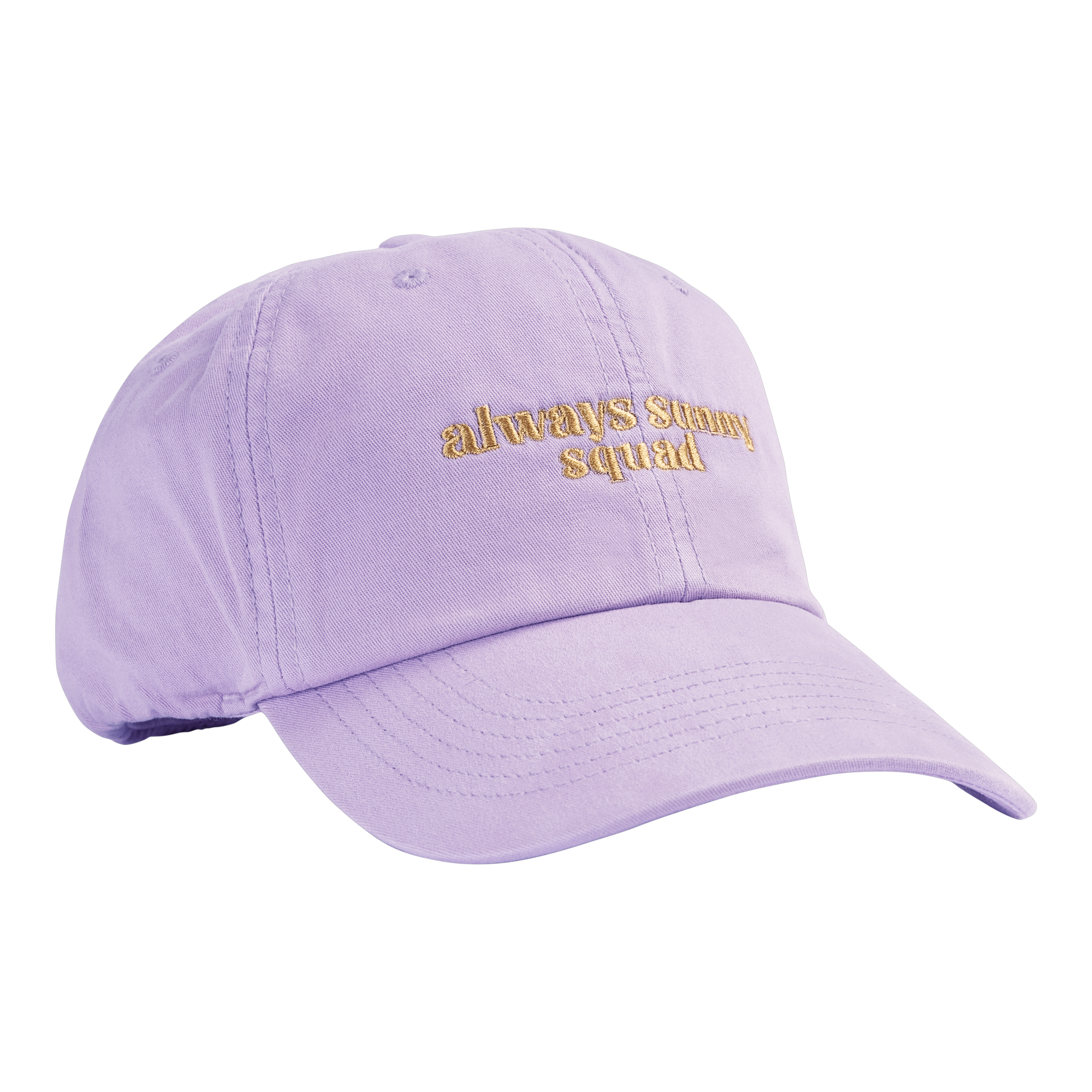 lilac baseball cap