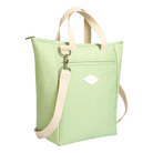 sage green tote bag